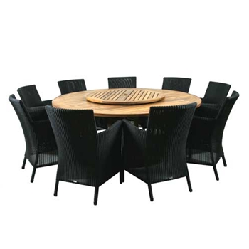 The incomparable teak furniture collection at Chintz & Company.