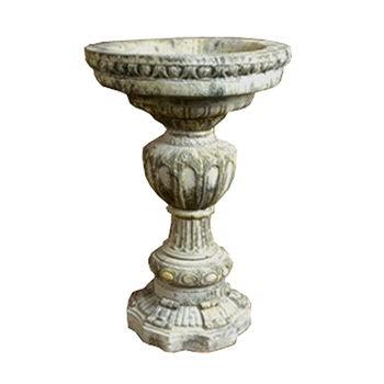 Bring elegance to your garden or patio with a romantic fountain or birdbath. The sound of water adds a meditative tranquility to your outdoor space, and masks background sounds.