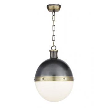 Thomas O'Brien Large Hicks Pendant Globe Lamp