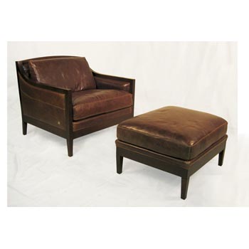 Cassandra Armchair & Ottoman