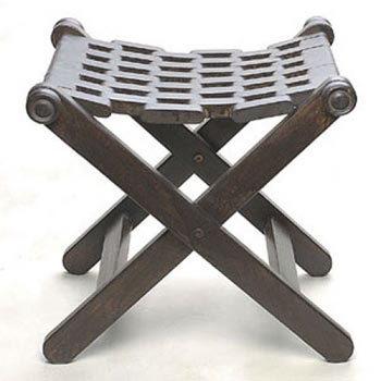 Folding Wood Stool