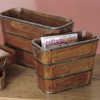 Fire Log Bucket