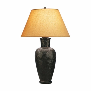 Beaux Hammered Urn Table Lamp