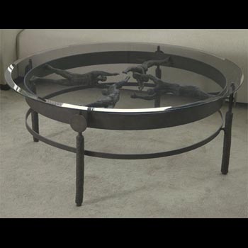 Reaching to Center Coffee Table