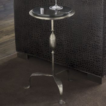 Hammered Side Table