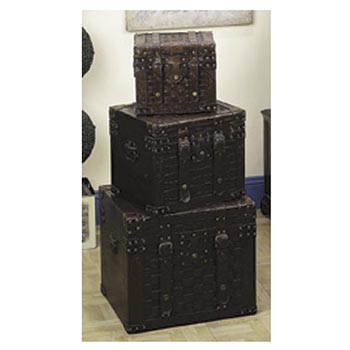 Studded Chest/ Set of 3