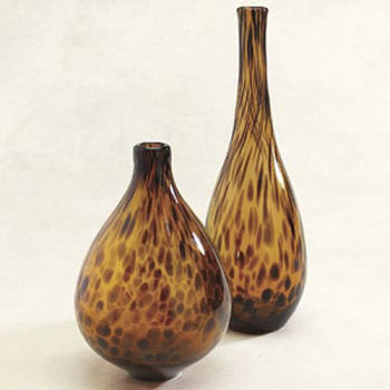 Tortoise Glass Vases