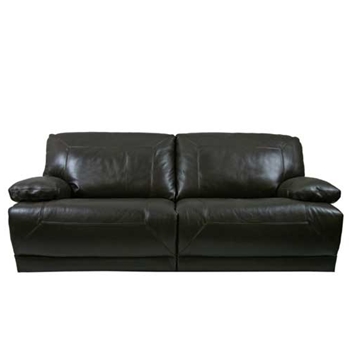 Thea Chocolate Leather Sofa Recliner