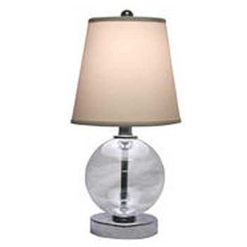 Glass Sphere Table Lamp