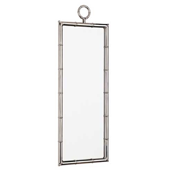 Meurice Shiny Nickel Mirror
