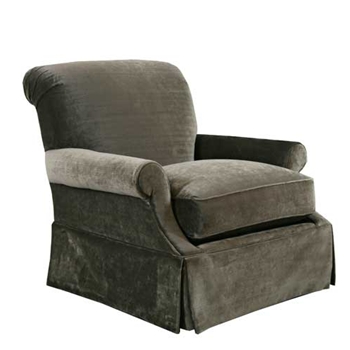 Bristol Mocha Rock/Swivel Arm Chair