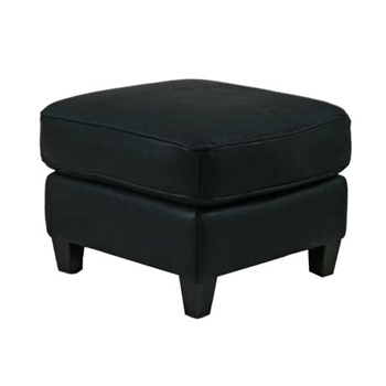 Madison Bliss Leather Ottoman