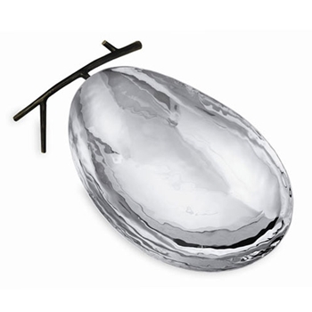Oval Pod Stainless Steel Bowl (Large)