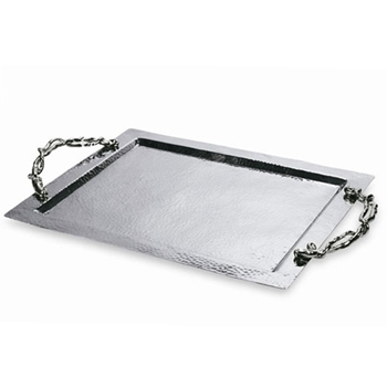 Wisteria Nickel Tray