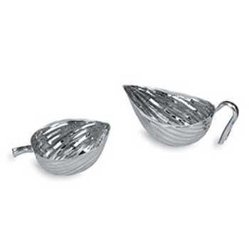 Hosta Nickel Cream & Sugar