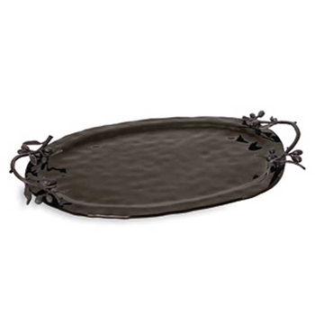 Olive Dark Nickel Tray