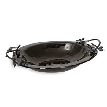 Olive Dark Nickel Bowl