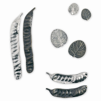 Botanical Leaf Nickel Pull