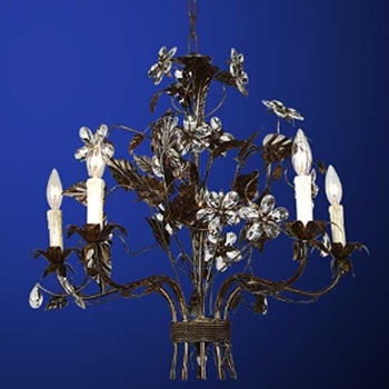 Antique Crystal Chandelier