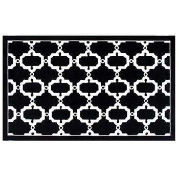 Hyperion Black & White Rug