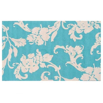 Toulouse Blue Aqua Rug