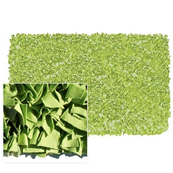 Shaggy Lime Rug