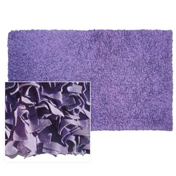Shaggy Purple Rug