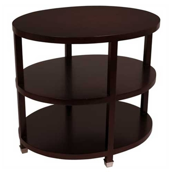 Espresso Ebony Side Table