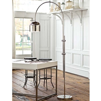 Arc Nickel Floor Lamp