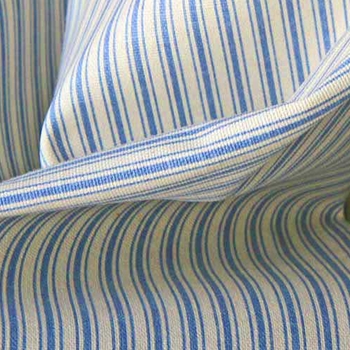 Blue Floral Dean Ticking