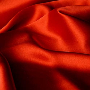 Orange Silk Charmeuse