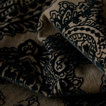 Patina Velvet Victoriana Flocked