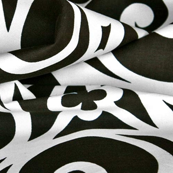 Black & White Toile Highland