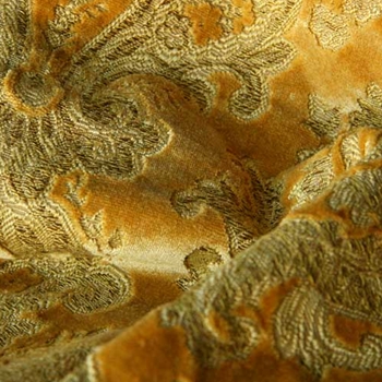 Honey Velvet Regalia Brocade