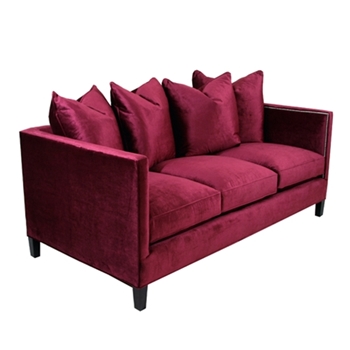 Tuxedo Wine Brussels Sofa