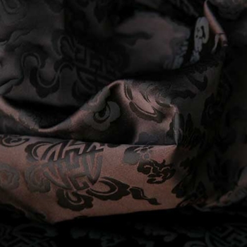 Chocolate Silk Emperial Jacquard Heavy