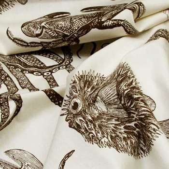 Chocolate Toile Sealife