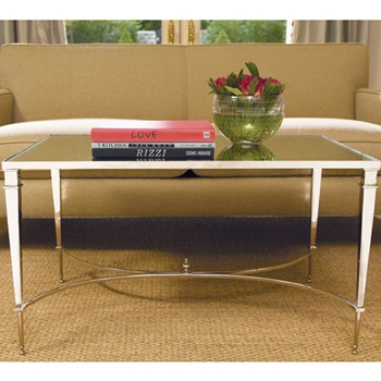 French Nickel Coffee Table