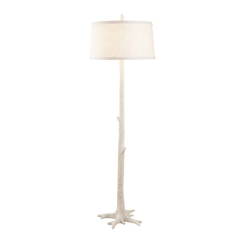 Faux Bois Floor Lamp