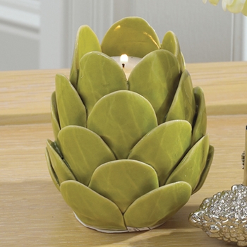 Green Artichoke Tealight