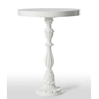 Victoria White Side Table