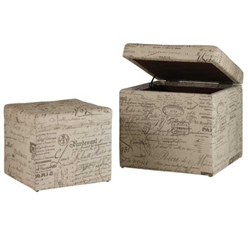 Joli Tuscany Ottoman (Set of 2)