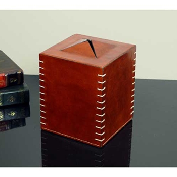 Bramley Leather Tissue Box