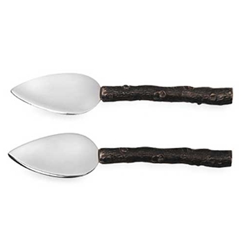 Fig Leaf Stainless Steel Cheese Knife