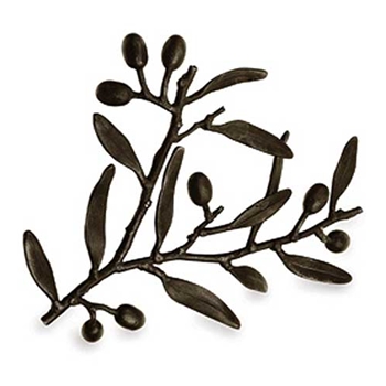 Olive Branch Patina Trivet