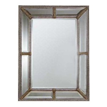 Acanthus Pewter Mirror