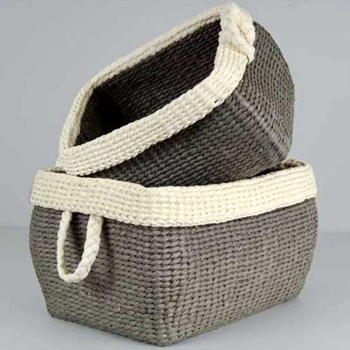 Woven Smoke Basket (Set of 2)