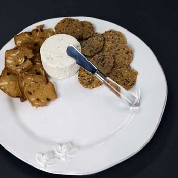 Bumblebee White Plate