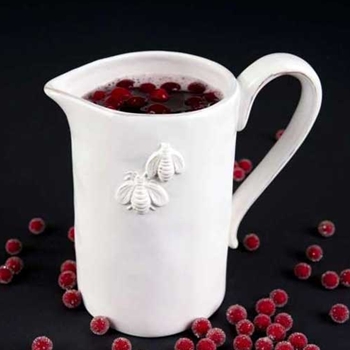 Bumblebee White Jug