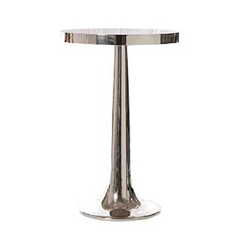 Trumpet Nickel Side Table